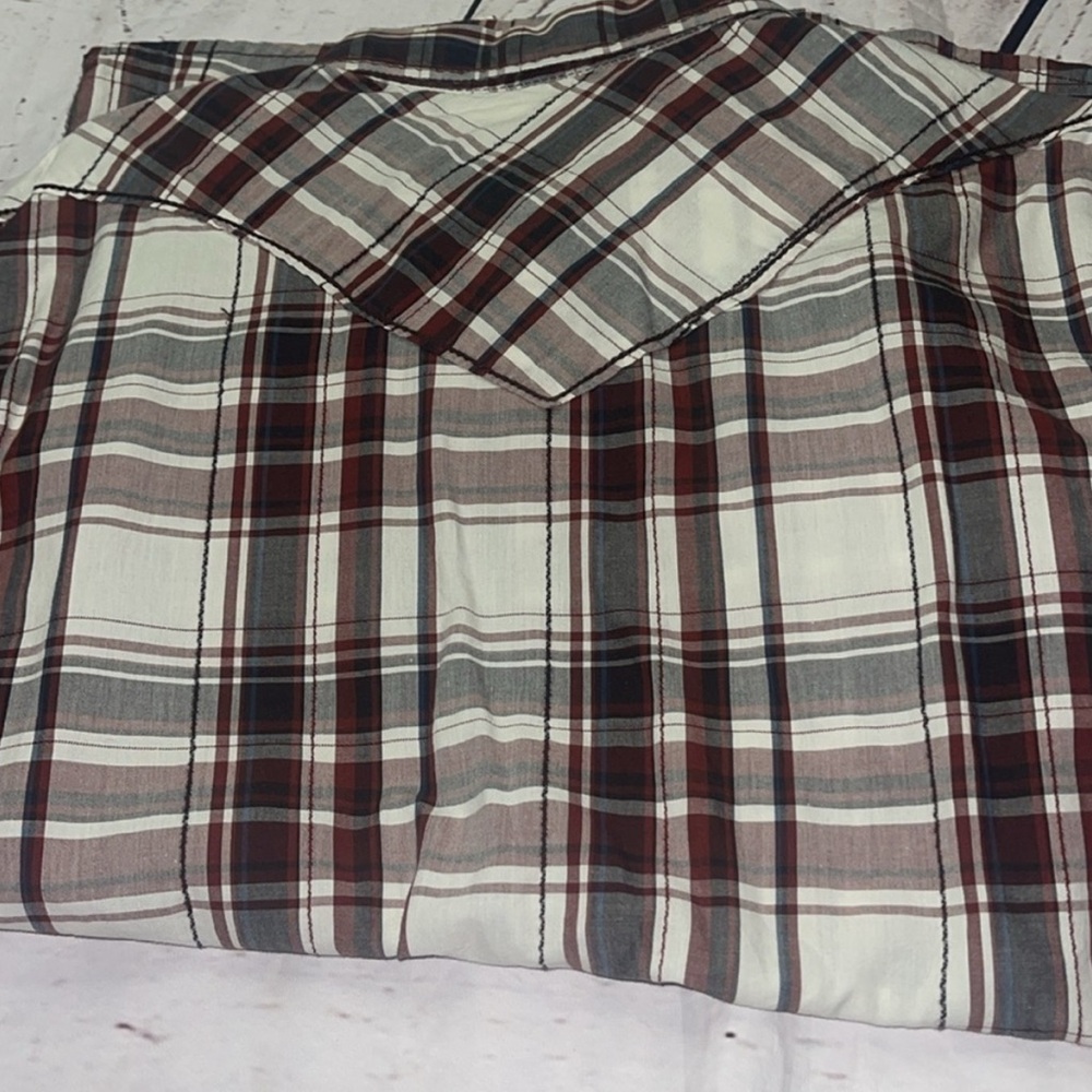 BKE 2pc slim fit pearl snap mens med - Picture 13 of 15